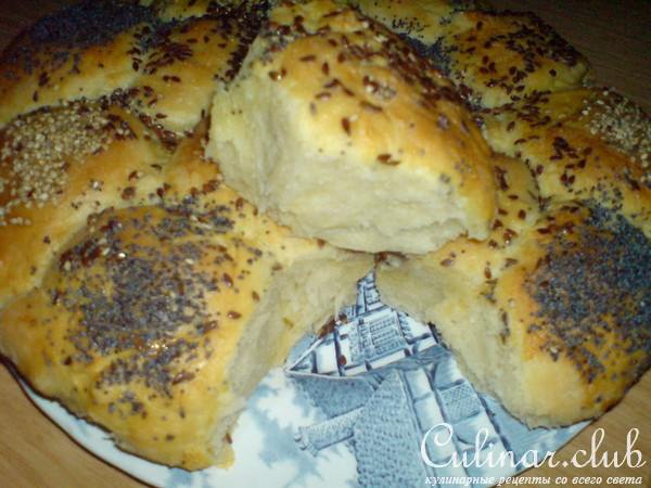 Пышки молочные