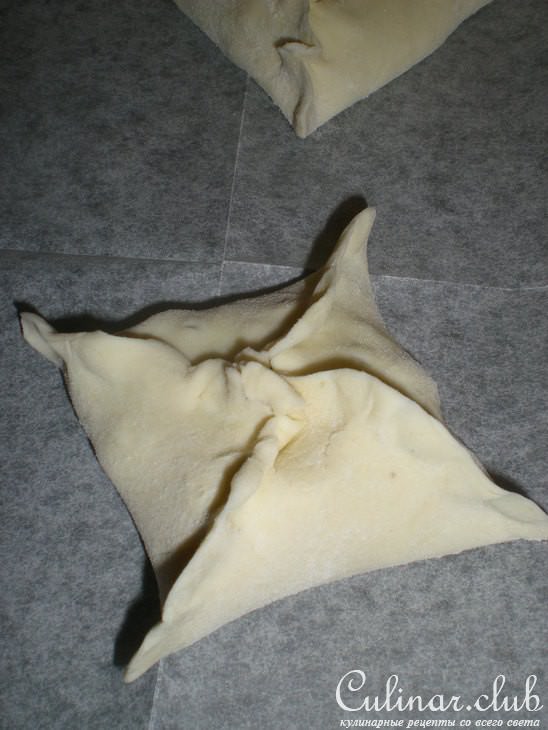 Пирожки с курицей и чечевицей, быстрые