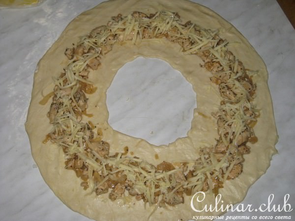 Кольцо с курицей