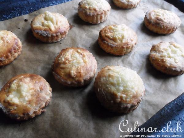 Сконы с сыром и зеленью