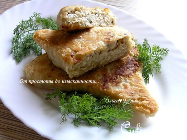 Балканские пирожки с индейкой ("Я + Серж Маркович=...")