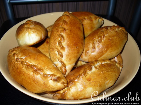 ПИРОЖКИ печеные с КАПУСТОЙ и КАРТОШКОЙ