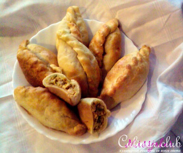 Рыбные пирожки (вариант).