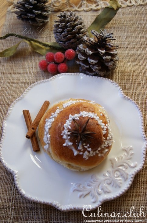 Булочки с кардамоном и корицей