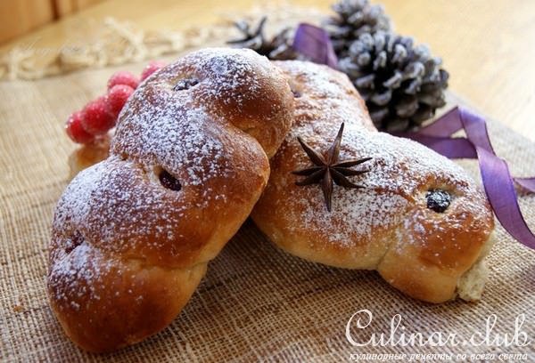 Булочки с кардамоном и корицей
