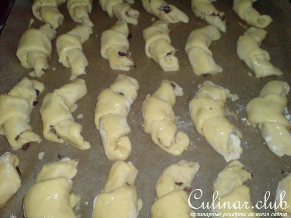 Рогалики творожные(вариант)