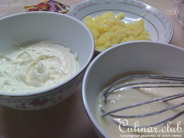 Пирог с сыром и ананасами в ореховой корочке. Вариации на тему экономии.