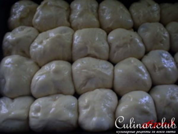 фруктовые булочки с ароматом мелиссы