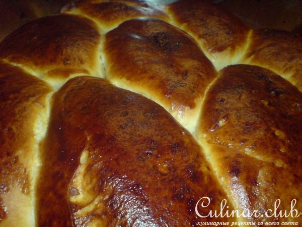 Булочки-сайки-лентяйки с горьким шоколадом