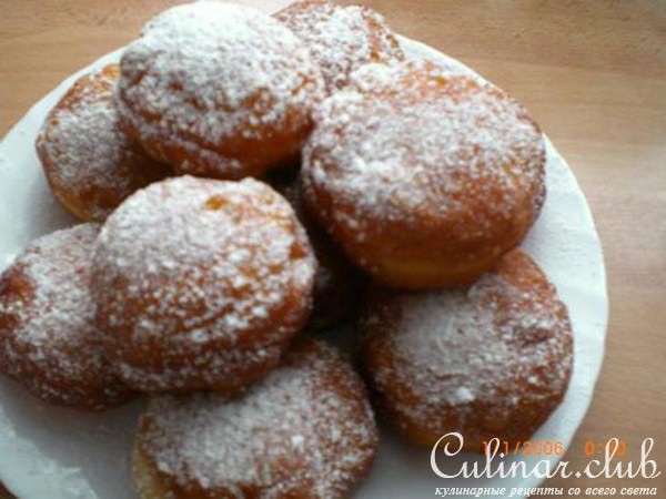 Пончики с джемом (Krapfen)