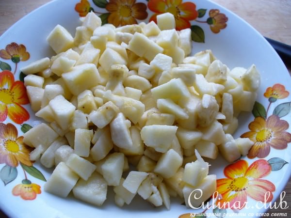 Пирожки открытые с Творожно-Фруктовой начинкой