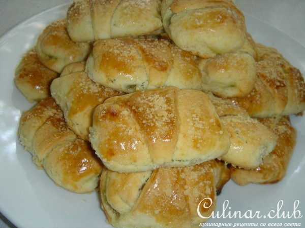 Рогалики с киви