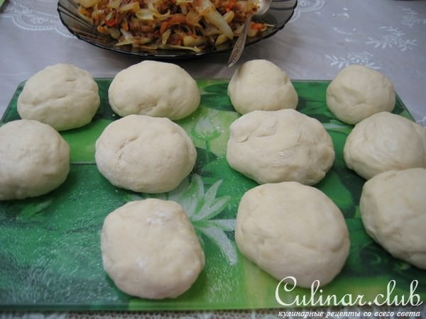 Пирожки ПОСТНЫЕ с капустой