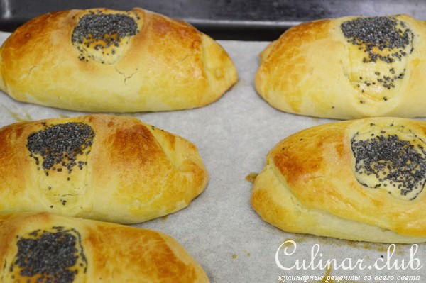 Пирожки с ароматной начинкой.