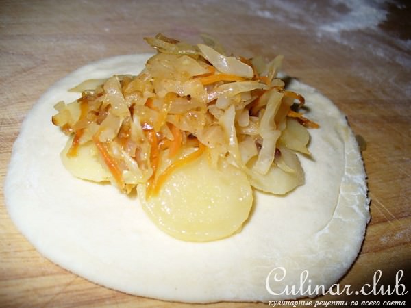 ПИРОЖКИ печеные с КАПУСТОЙ и КАРТОШКОЙ