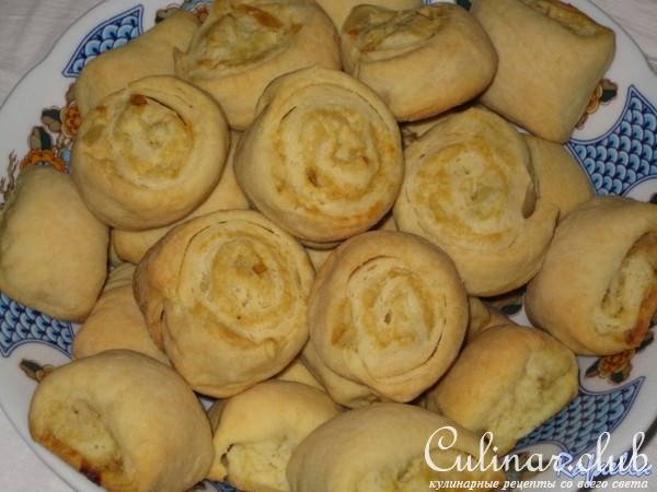 пирожки-рулетики с картошкой