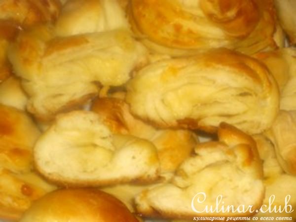 Сырные пышки-завитушки