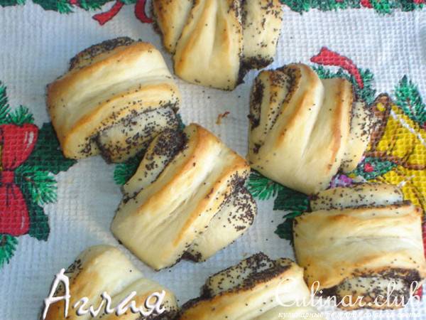 Булочки с маком к чаю