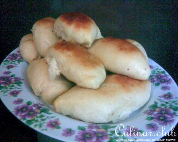 Пирожки с тыквой, курагой и изюмом (начинка постная!)