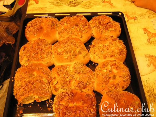 Булочки из цельнозерновой муки на пахте. Для Машеньки- Melorn.