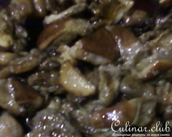 Жареные пирожки с грибами(вариант)