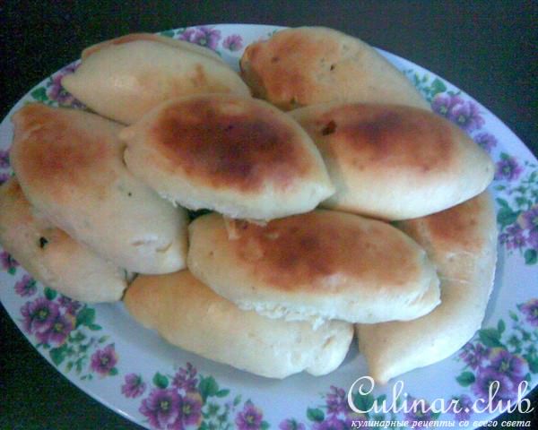 Пирожки с тыквой, курагой и изюмом (начинка постная!)