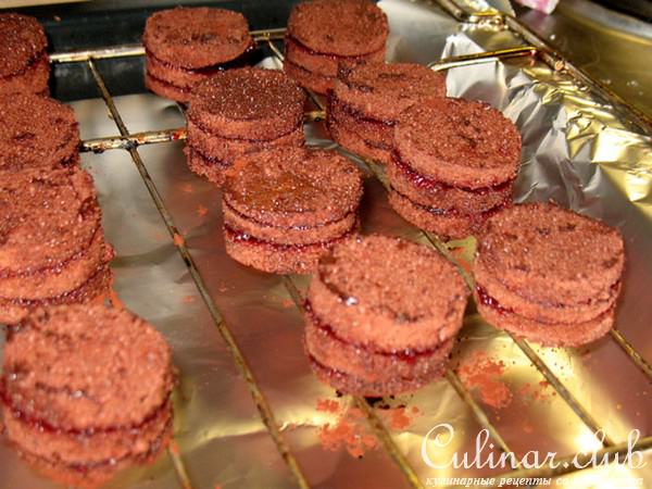Шоколадно-вишнёвые Petit Fours (Пти Фур)