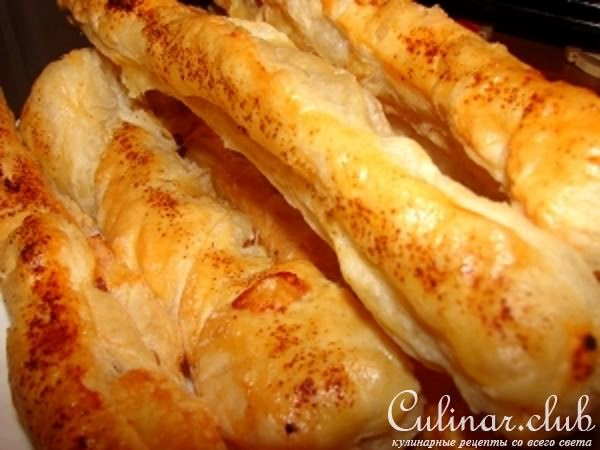 Ветчинно- сырные палочки