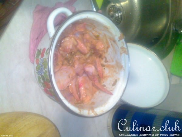 Куриные крилья и моя фантазия