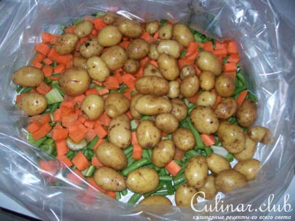 Курочка с ананасом и овощами. Для тех, кто на диете и не только