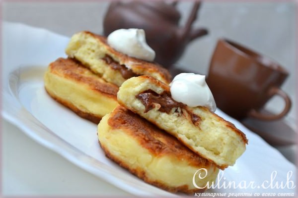 Сырники с шоколадным сюрпризом