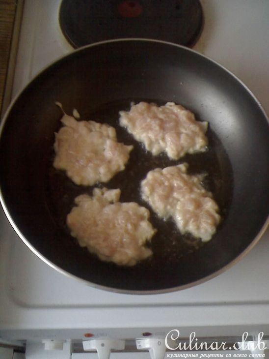 Котлетки из куриного филе