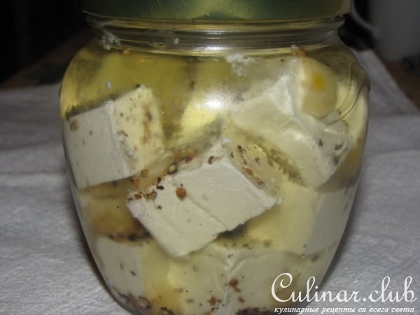 Маринованная брынза