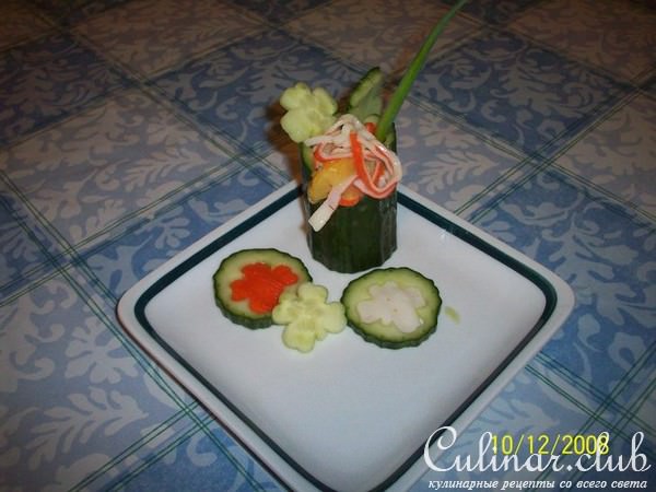 макароны из крабовых палочек