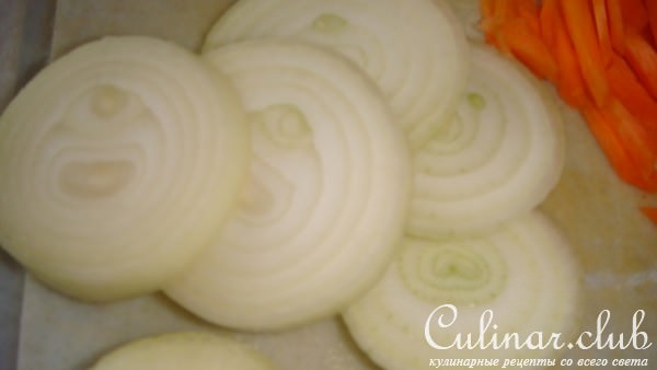 Плов с белыми грибами (постный)