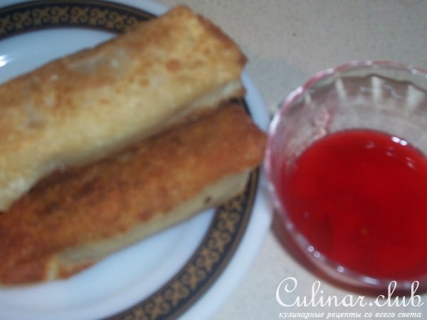 яичные роллы с капустой