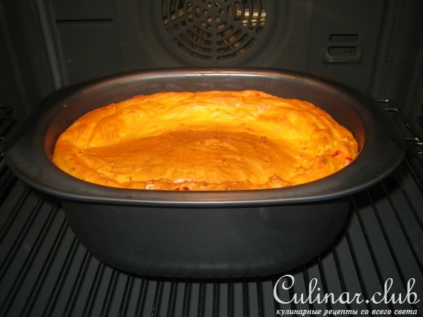 Запеканка из картофельного пюре с сыром