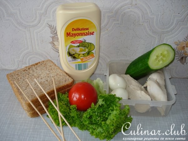 Башенки " сандвич "