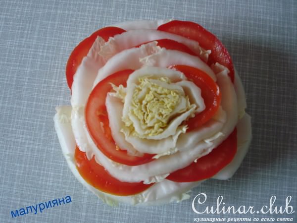 Цветы из овощей(украшения)"Не для оценки"