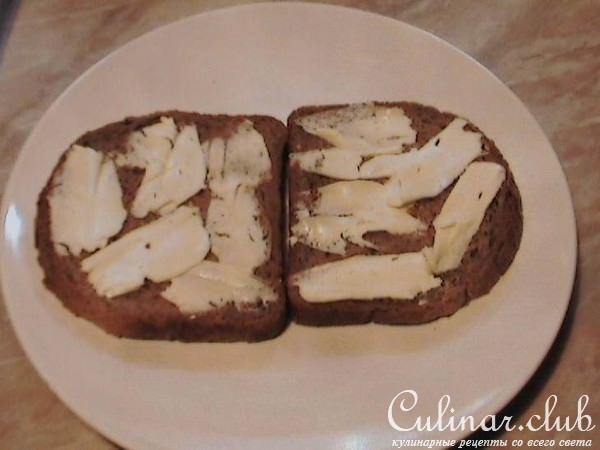 сэндвич с креветками