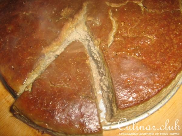 Печеночный мусс с грушами.
