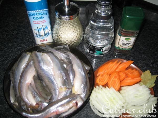 Маринованная корюшка