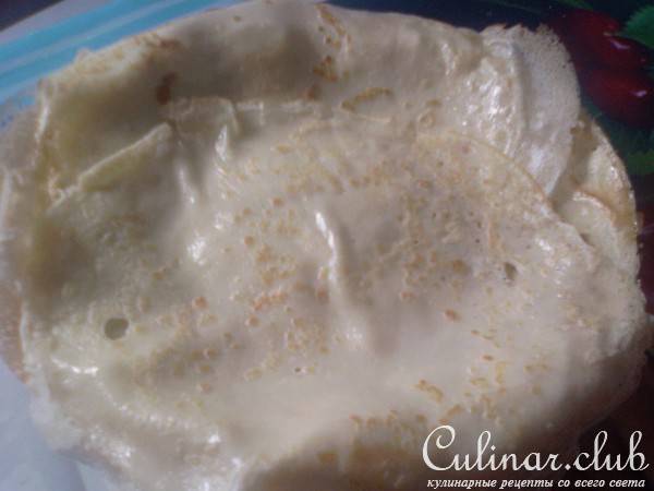 Блинчики с начинкой ( вариант)