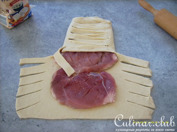 Пирог с мясом