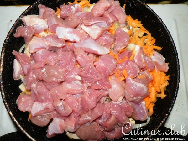 Мясной пирог