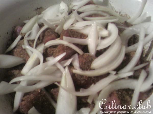 Способ маринования мяса для шашлыка.