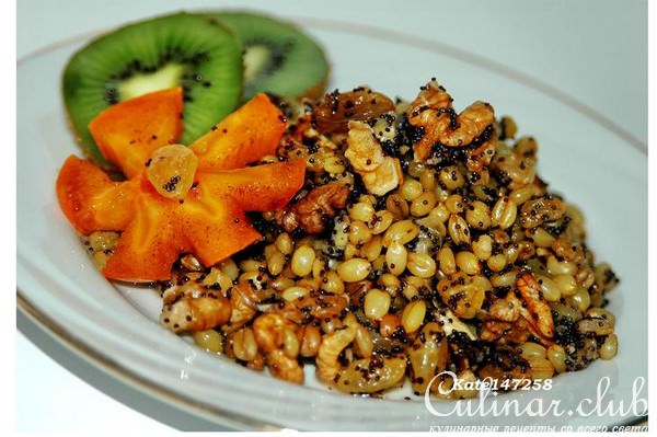 Рождественская пшеничная кутья (сыть).