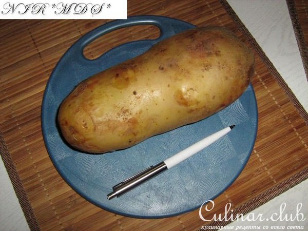 Картофель Печёный с Грибами....