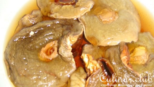 Плов с белыми грибами (постный)