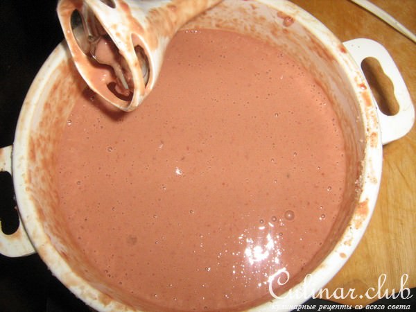 Печеночный мусс с грушами.